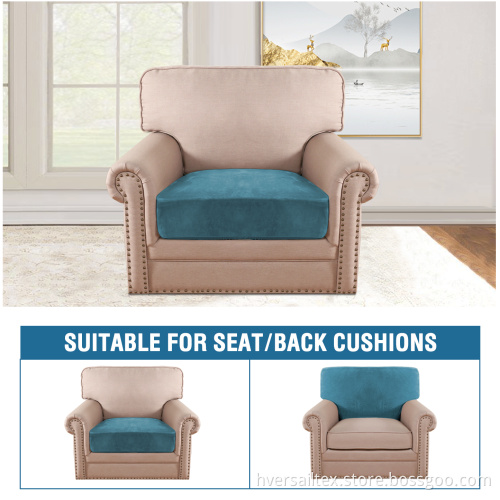 Cushion Slipcover for Chair Loveseat Individual Seat